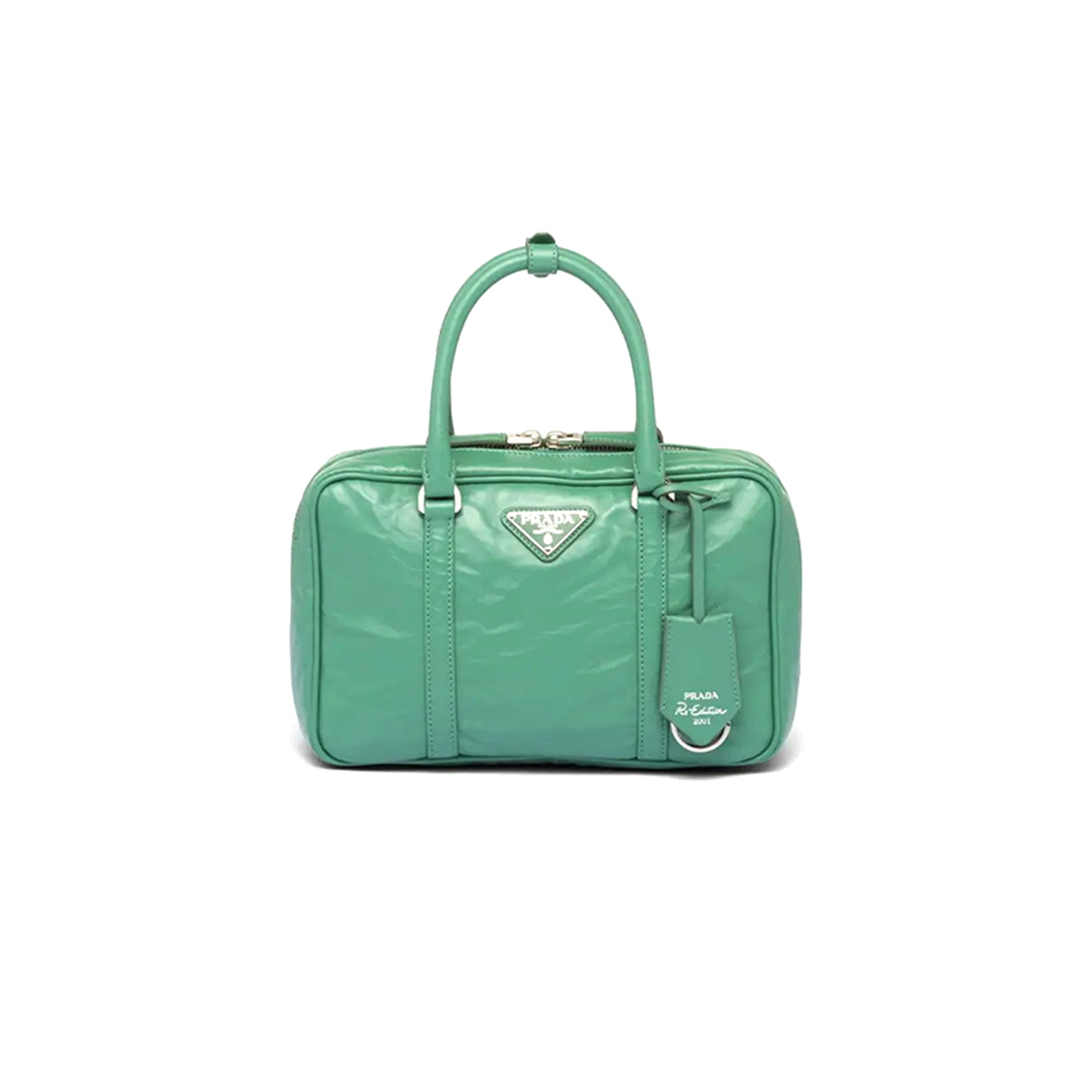 P*A*A MEDIUM ANTIQUE NAPPA LEATHER TOP HANDLE BAG 1BB092 (24*15.5*7cm) 